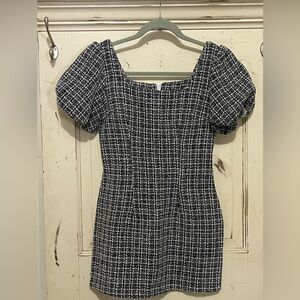 SHEIN Black and White Mini Dress NWOT Size XS
